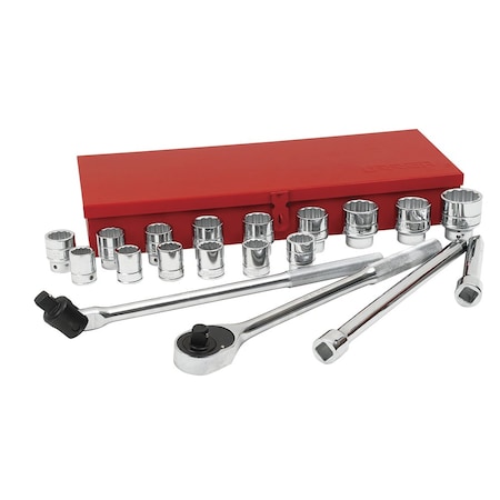 Urrea 3/4" Drive Metric, 20 pcs 55200